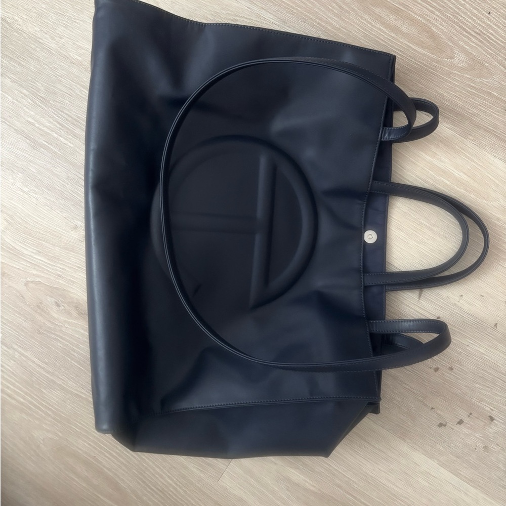Telfar Large Navy Tote Bag